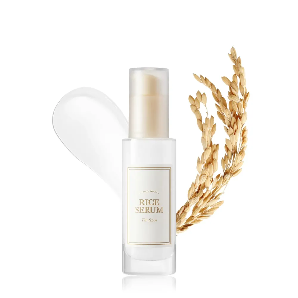 I\'m from Rice Serum, Korean Fermented Rice Embryo Extract Boosts Collagen, Vitality, Radiant Glowing Skin, Niacinamide, Vitality to Dull Skin, Nourishing, Moisturizing I\'m from Rice Serum, Korean Fermented Rice Embryo Extract Boosts Collagen, Vitality, Radiant Glowing Skin, Niacinamide, Vitality to Dull Skin, Nourishing, Moisturizing