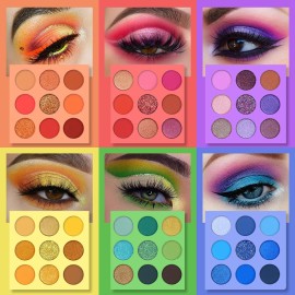 UCANBE 54 Colors Splashy Candies Eyeshadow Palette + 15pcs Makeup Brush Set, Highly Pigment Matte Metallic Shimmer Glitter Eye Shadow Bright Color Long Lasting Waterproof Easy Blending Make Up Pallet UCANBE 54 Colors Splashy Candies Eyeshadow Palette + 15pcs Makeup Brush Set, Highly Pigment Matte Metallic Shimmer Glitter Eye Shadow Bright Color Long Lasting Waterproof Easy Blending Make Up Pallet