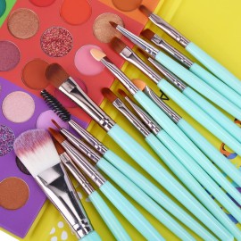 UCANBE 54 Colors Splashy Candies Eyeshadow Palette + 15pcs Makeup Brush Set, Highly Pigment Matte Metallic Shimmer Glitter Eye Shadow Bright Color Long Lasting Waterproof Easy Blending Make Up Pallet UCANBE 54 Colors Splashy Candies Eyeshadow Palette + 15pcs Makeup Brush Set, Highly Pigment Matte Metallic Shimmer Glitter Eye Shadow Bright Color Long Lasting Waterproof Easy Blending Make Up Pallet