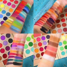 UCANBE Professional 86 Colors Eyeshadow Palette with 15pcs Makeup Brushes Set Matte Glitter Long Lasting Highly Pigmented Waterproof Contour Blush Powder Highlighter All in One UCANBE Professional 86 Colors Eyeshadow Palette with 15pcs Makeup Brushes Set Matte Glitter Long Lasting Highly Pigmented Waterproof Contour Blush Powder Highlighter All in One