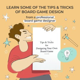 DIY Board Game Kit - Make Your Own Board Game Kit with Double-Sided Blank Game Board, Blank Box, Game Pieces, and Accessories