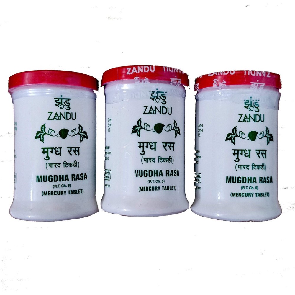 Zandu Mugdha Rasa, 3 Count Zandu Mugdha Rasa, 3 Count