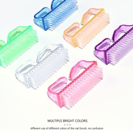 Handle Grip Nail Brush, Hand Fingernail Scrub Cleaning Brushes for Toes and Nails Cleaner, Pedicure Scrubbing tool kit for Men and Women 5 Pack (Multicolor) Handle Grip Nail Brush, Hand Fingernail Scrub Cleaning Brushes for Toes and Nails Cleaner, Pedicure Scrubbing tool kit for Men and Women 5 Pack (Multicolor)