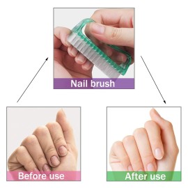 Handle Grip Nail Brush, Hand Fingernail Scrub Cleaning Brushes for Toes and Nails Cleaner, Pedicure Scrubbing tool kit for Men and Women 5 Pack (Multicolor) Handle Grip Nail Brush, Hand Fingernail Scrub Cleaning Brushes for Toes and Nails Cleaner, Pedicure Scrubbing tool kit for Men and Women 5 Pack (Multicolor)