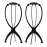 Ruiwen hair 2PCS Wig Stand, Wig Head, Travel Wig Stand for Styling Collapsible Wig Stand Portable Wig Stand Wig Holder 13.8 Inch Wig Stands for Women Multiple Wigs