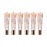 Ruby Kisses Broadway Vita-Lip Clear Lip Gloss (Shea Butter 6 Pack), Ultra-Hydrating & Soothing Formula with Multi-Vitamin Oils, High-Shine Non-Sticky Finish, Nourishing Lip Balm for Healthy Lips