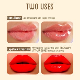 Ruby Kisses Broadway Vita-Lip Clear Lip Gloss (Shea Butter 6 Pack), Ultra-Hydrating & Soothing Formula with Multi-Vitamin Oils, High-Shine Non-Sticky Finish, Nourishing Lip Balm for Healthy Lips Ruby Kisses Broadway Vita-Lip Clear Lip Gloss (Shea Butter 6 Pack), Ultra-Hydrating & Soothing Formula with Multi-Vitamin Oils, High-Shine Non-Sticky Finish, Nourishing Lip Balm for Healthy Lips