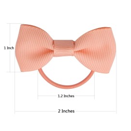 Baby Hair Ties with Bows for Toddler - 2 Inch Elastic Ponytail Holders Small Hair Ties For Baby Girls Infants Hair Accessories 40 Pieces Baby Hair Ties with Bows for Toddler - 2 Inch Elastic Ponytail Holders Small Hair Ties For Baby Girls Infants Hair Accessories 40 Pieces