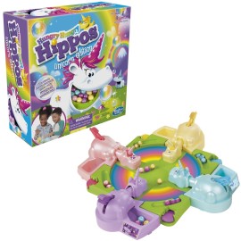 Hasbro Gaming Hungry Hippos Unicorn Edition Pre-School Board Game for Kids Ages 4 and Up; 2-4 Players (Amazon Exclusive) Hasbro Gaming Hungry Hippos Unicorn Edition Pre-School Board Game for Kids Ages 4 and Up; 2-4 Players (Amazon Exclusive)