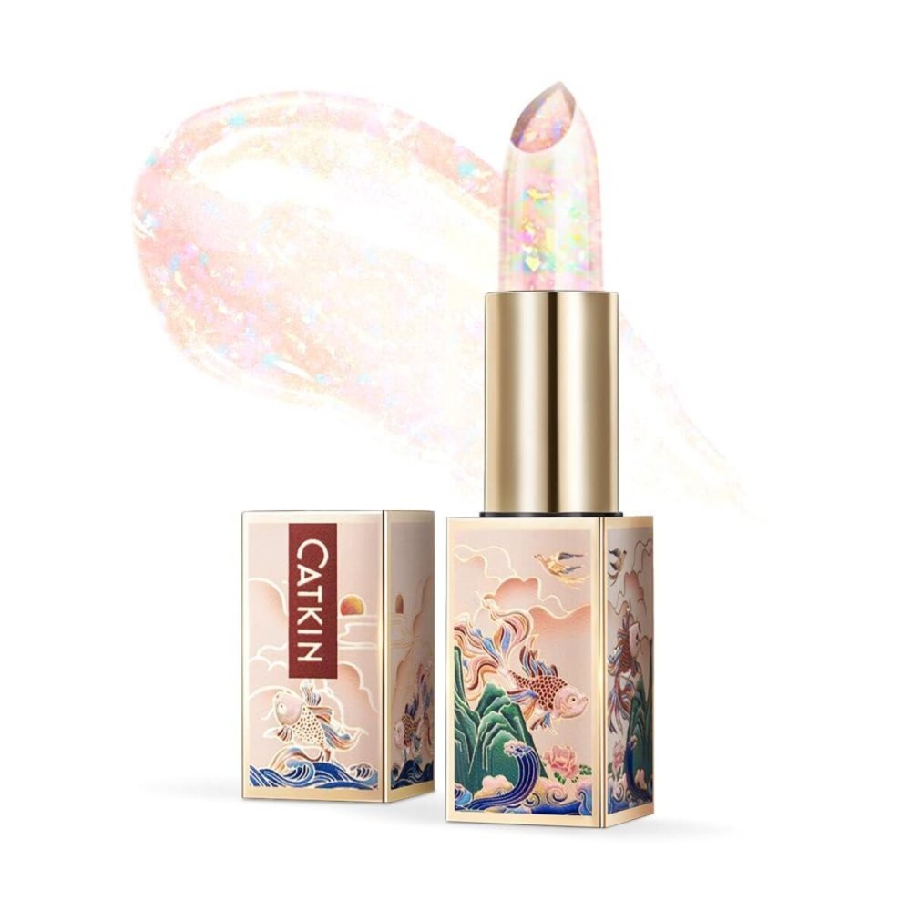 CATKIN Lip Balm Color Tinted Changing Lipstick Ultra Hydrating Lip Moistrurizer Chapstick with Vitamin E Nourishing For Cracked & Dry Lips 0.12 oz C04 RAINBOW CATKIN Lip Balm Color Tinted Changing Lipstick Ultra Hydrating Lip Moistrurizer Chapstick with Vitamin E Nourishing For Cracked & Dry Lips 0.12 oz C04 RAINBOW