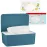 Whiidoom Diaper Wipes Dispenser Wipes Holder, Wipes Tissue Case Keeps Wipes Fresh Tissue Wipes Container with Lid (Blue)