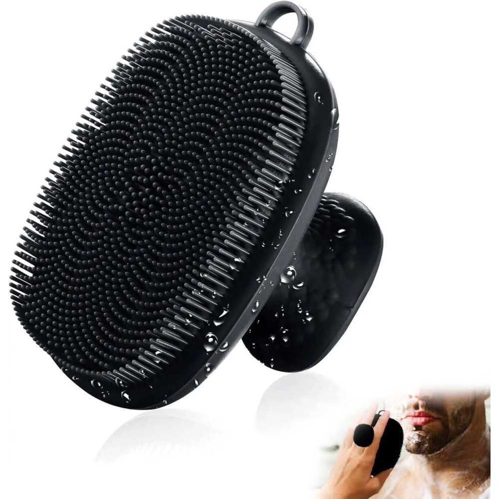 VWMYQ Face Scrubber, Silicone Face Scrubber for Men, Facial Cleansing Brush Silicone Face Wash Brush Manual Waterproof Cleansing Skin Care Face Brushes for Exfoliating VWMYQ Face Scrubber, Silicone Face Scrubber for Men, Facial Cleansing Brush Silicone Face Wash Brush Manual Waterproof Cleansing Skin Care Face Brushes for Exfoliating