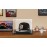 WANLIAN Clear Hat Display Case, Acrylic Baseball Cap Holder Stand with Stainless Steel Risers, Perfect for Sports Caps & Mini Helmets (8.6x7.9x7inch, L*W*H)
