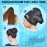 Swim Cap Long Hair 2 Pack Swimming Cap for Women Silicone Swim Caps Keep Hair Dry Waterproof Comfortable Flexible Durable Bathing Cap Tear-Proof Design Large Adult Women Swimming Caps 10+ Years Girls