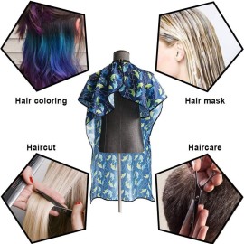 Kids Haircut Cape and Neck Duster Brush Hair Comb Set Professional Barber Hairbrush and Children Dolphin Hairdresser Apron with Adjustable Snap Closure Extra Long Cape 47x39 inch Kids Haircut Cape and Neck Duster Brush Hair Comb Set Professional Barber Hairbrush and Children Dolphin Hairdresser Apron with Adjustable Snap Closure Extra Long Cape 47x39 inch