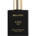 BellaVita Luxury CEO Man Perfume for Men (3.38 fl.oz) | Long-Lasting Men\'s Perfume with Lemon, Lavender, Tonka & Agarwood Fragrance for Man | CEO Parfum for Men | Vegan & Cruelty-Free Fragrance
