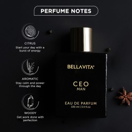 BellaVita Luxury CEO Man Perfume for Men (3.38 fl.oz) | Long-Lasting Men\'s Perfume with Lemon, Lavender, Tonka & Agarwood Fragrance for Man | CEO Parfum for Men | Vegan & Cruelty-Free Fragrance BellaVita Luxury CEO Man Perfume for Men (3.38 fl.oz) | Long-Lasting Men\'s Perfume with Lemon, Lavender, Tonka & Agarwood Fragrance for Man | CEO Parfum for Men | Vegan & Cruelty-Free Fragrance