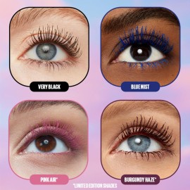 Maybelline Lash Sensational Sky High Washable Mascara Makeup, Volumizing, Lengthening, Defining, Curling, Multiplying, Buildable Formula, Blackest Black, 1 Count Maybelline Lash Sensational Sky High Washable Mascara Makeup, Volumizing, Lengthening, Defining, Curling, Multiplying, Buildable Formula, Blackest Black, 1 Count