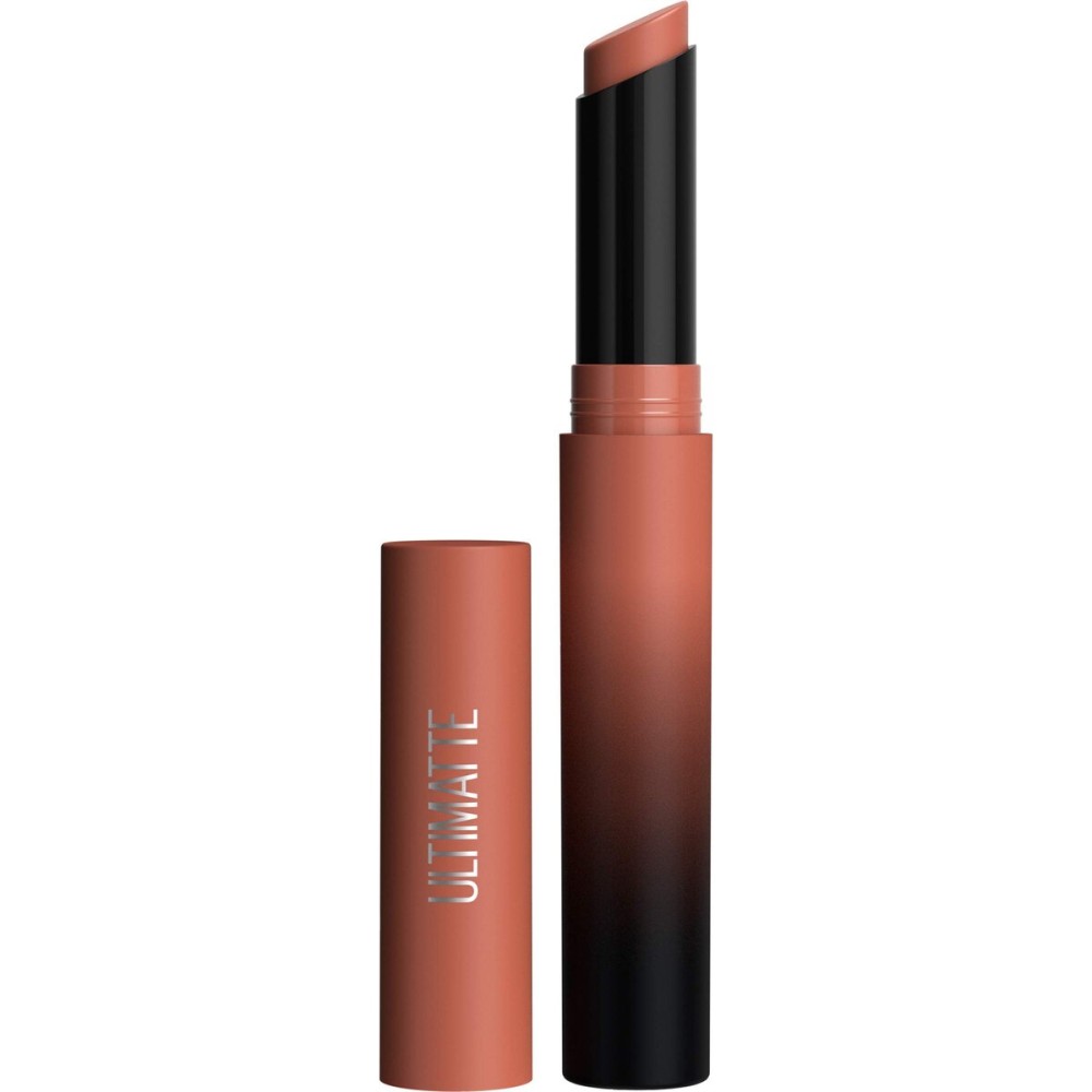 Maybelline Color Sensational Ultimatte Matte Lipstick, Non-Drying, Intense Color Pigment, More Taupe, Rose Nude, 1 Count Maybelline Color Sensational Ultimatte Matte Lipstick, Non-Drying, Intense Color Pigment, More Taupe, Rose Nude, 1 Count