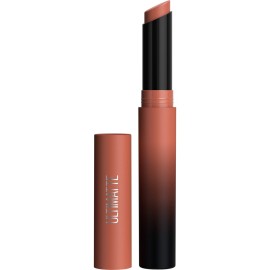Maybelline Color Sensational Ultimatte Matte Lipstick, Non-Drying, Intense Color Pigment, More Taupe, Rose Nude, 1 Count Maybelline Color Sensational Ultimatte Matte Lipstick, Non-Drying, Intense Color Pigment, More Taupe, Rose Nude, 1 Count