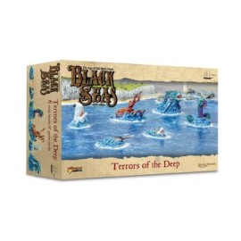 Warlord Black Seas The Age of Sail Terrors of The Deep Game - Role Playing Strategy Board Games for Adults, Table Top The Age of Sail Strategic Wargaming Kit - Tabletop Fantasy RPG Without Terrain