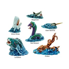 Warlord Black Seas The Age of Sail Terrors of The Deep Game - Role Playing Strategy Board Games for Adults, Table Top The Age of Sail Strategic Wargaming Kit - Tabletop Fantasy RPG Without Terrain