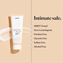 IntiMD Coochy Plus Intimate Shaving Cream Fragrance Free For Pubic, Bikini Line, Armpit and more - Rash-Free, Prevents Razor Burns & Bumps, In-Grown Hair, Itchiness 8oz Tube IntiMD Coochy Plus Intimate Shaving Cream Fragrance Free For Pubic, Bikini Line, Armpit and more - Rash-Free, Prevents Razor Burns & Bumps, In-Grown Hair, Itchiness 8oz Tube