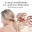 Kitsch Hair Ties No Damage - Strong, Stretchy Hair Bands | Soft Nylon Ponytail Holders, Snag-Free Rubber Bands, Perfect for Updos & Braids - Blush, 20pcs