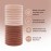 Kitsch Hair Ties No Damage - Strong, Stretchy Hair Bands | Soft Nylon Ponytail Holders, Snag-Free Rubber Bands, Perfect for Updos & Braids - Blush, 20pcs