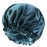 Satin Bonnet Silk Bonnet Hair Bonnet for Sleeping-Slouchy Beanie Hat Satin Sleep Cap for Women\'s Natural & Curly Hair(Blue Zircon)