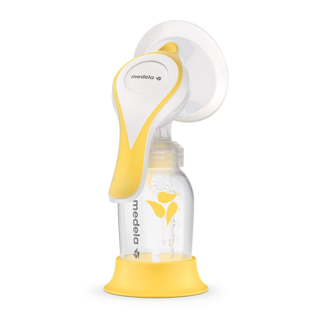 Medela Manual breast pump with Flex Shields Harmony Single Hand for More Comfort and Expressing More Milk Medela Manual breast pump with Flex Shields Harmony Single Hand for More Comfort and Expressing More Milk