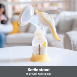 Medela Manual breast pump with Flex Shields Harmony Single Hand for More Comfort and Expressing More Milk Medela Manual breast pump with Flex Shields Harmony Single Hand for More Comfort and Expressing More Milk