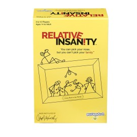 Relative Insanity Amazon - Hilarious Party Game - from Comedian Jeff Foxworthy - Ages 14+ - 4+ Players