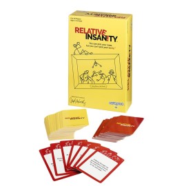 Relative Insanity Amazon - Hilarious Party Game - from Comedian Jeff Foxworthy - Ages 14+ - 4+ Players