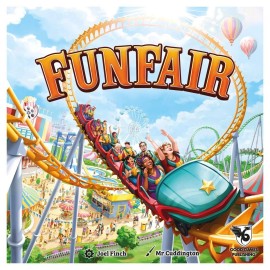 Good Games Publishing Funfair - Theme Park Building Game - 2 to 4 Players - Ages 14+