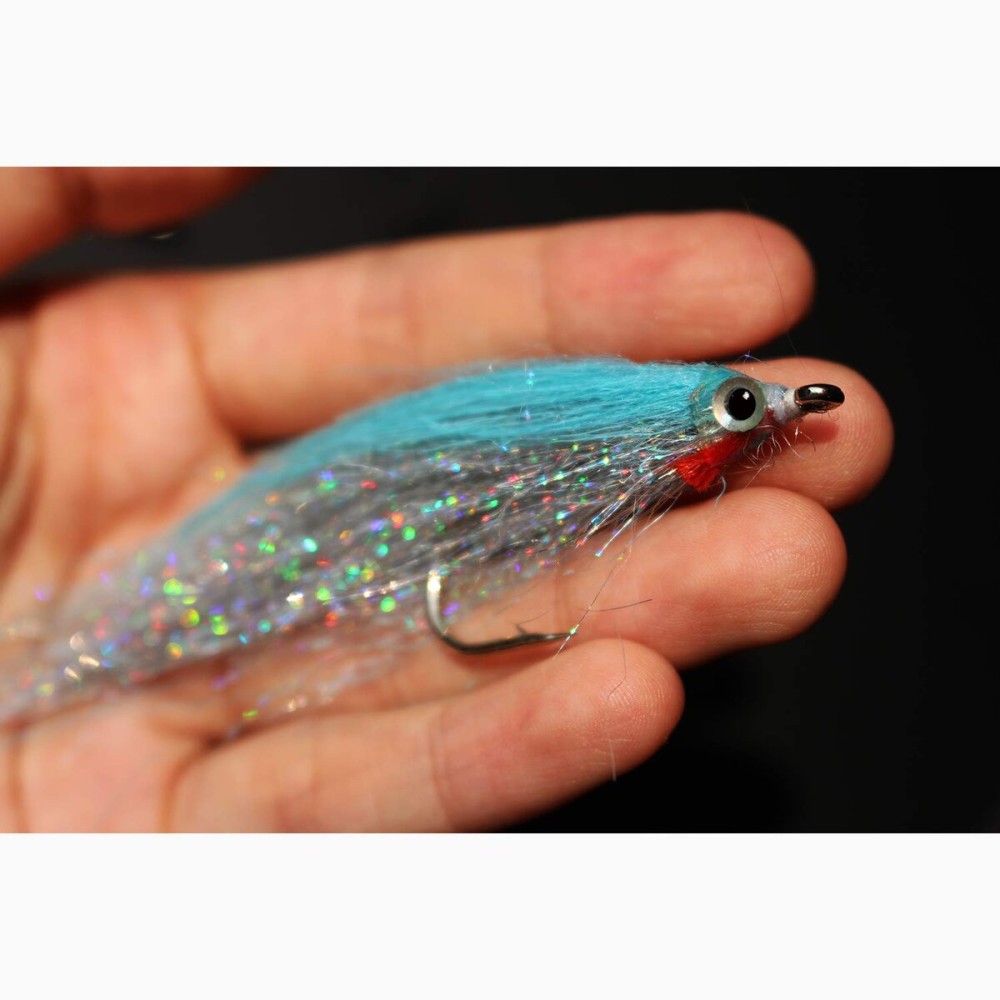 Tigofly 10 pcs 10 Colors 1/0 4cm High Carbon Hook Holo Silver Salmon Trout Sea Bass Steelhead Minnow Fly Fishing Flies Lure Set Tigofly 10 pcs 10 Colors 1/0 4cm High Carbon Hook Holo Silver Salmon Trout Sea Bass Steelhead Minnow Fly Fishing Flies Lure Set