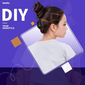 Teenitor 2000pcs Black Hair Rubber Bands Soft Elastic Hair Ties for Kids Girls Hair Braids Teenitor 2000pcs Black Hair Rubber Bands Soft Elastic Hair Ties for Kids Girls Hair Braids