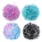 BTYMS 4 Pieces Loofah Bath Sponge 75g/pc Bath Puffs Shower Scrunchies Large Body Wash Sponge for Shower Exfoliate