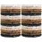 Hair Ties for Women Girls, Funtopia 30 Pcs Elastics Hair Bands Ponytail Holders for Thick Hair, No Damage No Crease Hair Elastics (Black/Brown/White/Beige/Coffee)