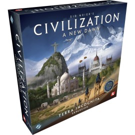 Sid Meier\'s Civilization: A New Dawn Terra Incognita Board Game Expansion - Explore Beyond The Borders! Strategy Game, Ages 14+, 2-5 Players, 1-2 Hour Playtime, Made by Fantasy Flight Games