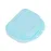 Dental Mouthguard Container Orthodontic Retainer Case with Vent Holes, Denture Holder Box Clear Aligner Case Slim for Household|Travel|Office - Bluish - Light & Easy to Carry