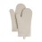 KitchenAid Ribbed Soft Silicone Oven Mitt Set, 7x13, Milkshake 2 Count