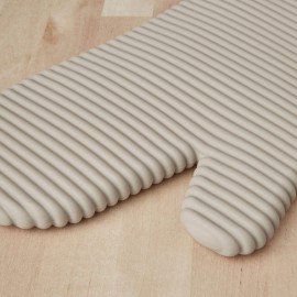 KitchenAid Ribbed Soft Silicone Oven Mitt Set, 7x13, Milkshake 2 Count KitchenAid Ribbed Soft Silicone Oven Mitt Set, 7x13, Milkshake 2 Count