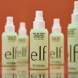 e.l.f. Stay All Night Micro-Fine Setting Mist, Hydrating & Refreshing Makeup Setting Spray For 16HR Wear-time, Vegan & Cruelty-Free, 2.7 Fl Oz e.l.f. Stay All Night Micro-Fine Setting Mist, Hydrating & Refreshing Makeup Setting Spray For 16HR Wear-time, Vegan & Cruelty-Free, 2.7 Fl Oz