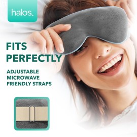 MyHalos Eye Mask for Dry Eyes - Steam Warm Compress for Eyes - Remove Styes, Chalazion Therapy Warming and Heating Pad Hot Compress - Moist Heat Mask for Blepharitis & MGD MyHalos Eye Mask for Dry Eyes - Steam Warm Compress for Eyes - Remove Styes, Chalazion Therapy Warming and Heating Pad Hot Compress - Moist Heat Mask for Blepharitis & MGD