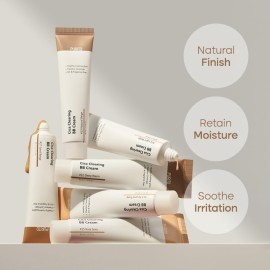 PURITO Cica Clearing BB Cream 21 Light Beige 1 fl.oz / 30ml, Vegan bb cream, tinted