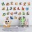 DEKOSH Alphabet Wall Decals - Colorful ABC Wall Stickers for Kindergarten, Playroom & Baby Nursery