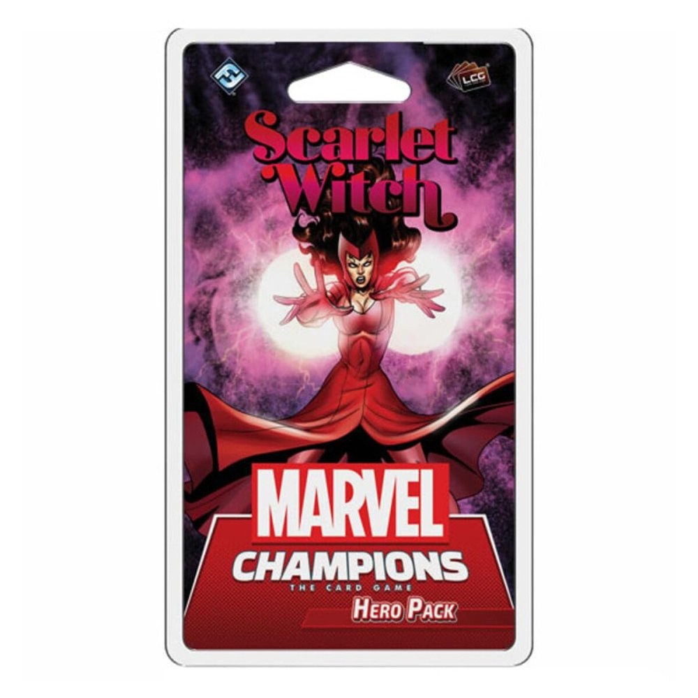 Marvel Champions The Card Game Scarlet Witch HERO PACK - Superhero Strategy Game, Cooperative Game for Kids and Adults, Ages 14+, 1-4 Players, 45-90 Minute Playtime, Made by Fantasy Flight Games Marvel Champions The Card Game Scarlet Witch HERO PACK - Superhero Strategy Game, Cooperative Game for Kids and Adults, Ages 14+, 1-4 Players, 45-90 Minute Playtime, Made by Fantasy Flight Games