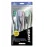 Reach Essentials Toothbrush with Toothbrush Caps, Multi-Zoned Angled Soft Bristles, Contoured Handle, Tongue Scraper, 6 Count