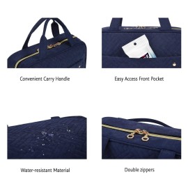BAGSMART Toiletry Bag Travel Bag with Hanging Hook, Water-resistant Makeup Cosmetic Bag Travel Organizer for Accessories, Shampoo, Full Sized Container, Toiletries, Large-Blue BAGSMART Toiletry Bag Travel Bag with Hanging Hook, Water-resistant Makeup Cosmetic Bag Travel Organizer for Accessories, Shampoo, Full Sized Container, Toiletries, Large-Blue